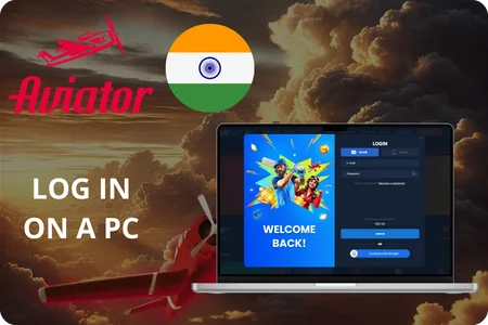 Log In to Aviator on a PC